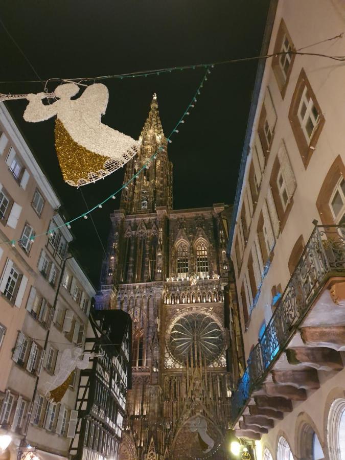 Апартаменты Face A La Cathedrale Страсбург Экстерьер фото